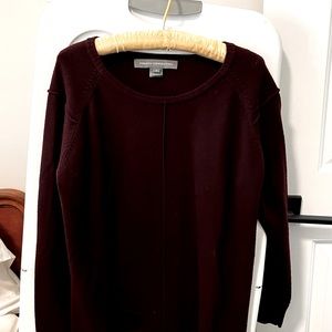 Burgundy French connection sweater